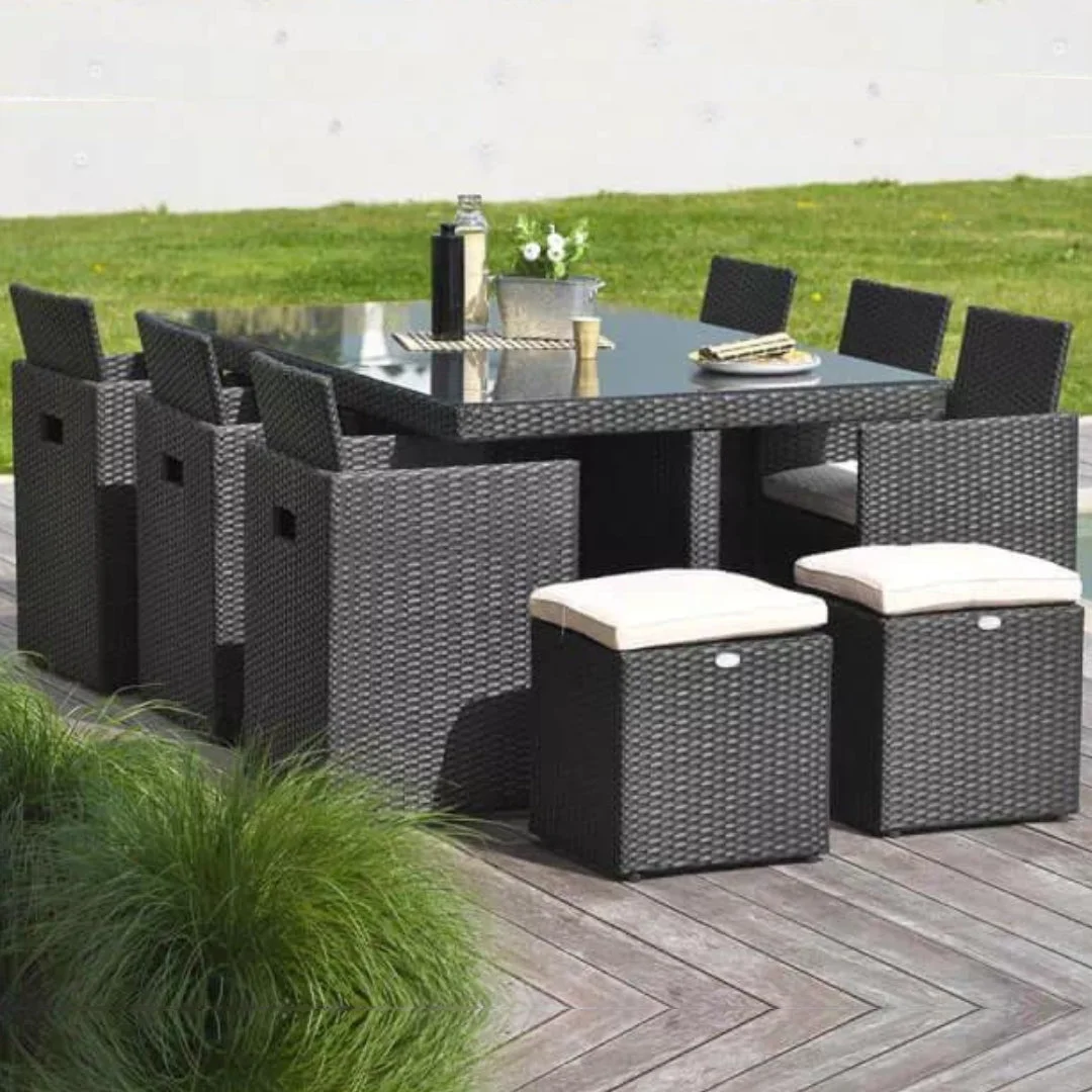 32 Eingebaute Gartenmöbel für 10 Personen – Bild 1