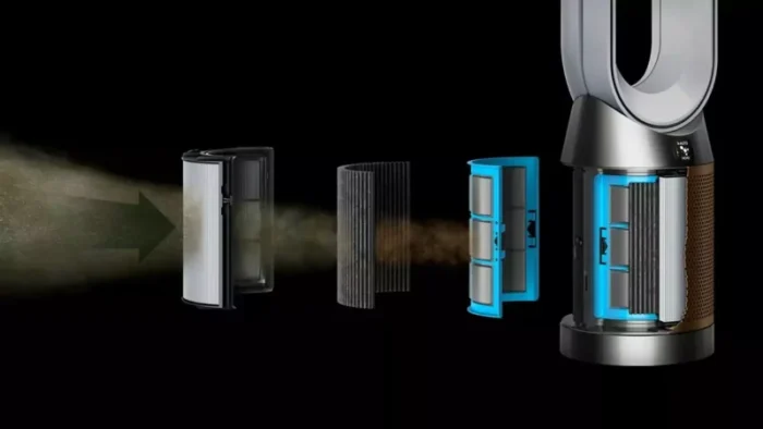 Dyson Purifier Cool™ Formaldehyd-Turmreiniger (Weiß/Gold) – Bild 3